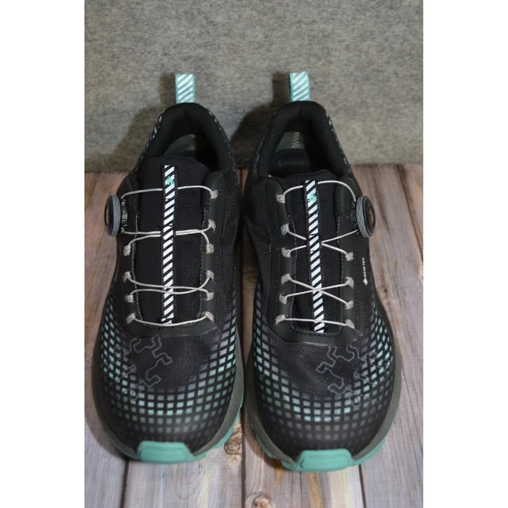 Icebug NewRun W BUGrip GTX Shoes‎ Womens Size 10.5 Black Gore-Tex Spikes Running - Picture 3 of 16